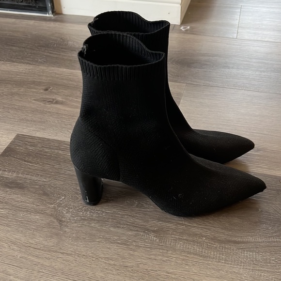 Zara Sock Bootie Black 39 - Picture 3 of 7